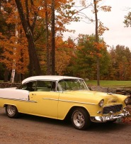Fall foliage and Bills Chevy