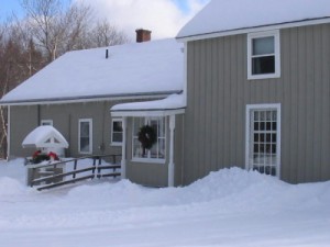 Shearer Hill Farm in winter